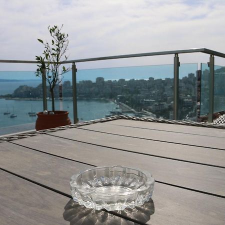 Rocknest Sea View Penthouse Apartment Sarande Ngoại thất bức ảnh