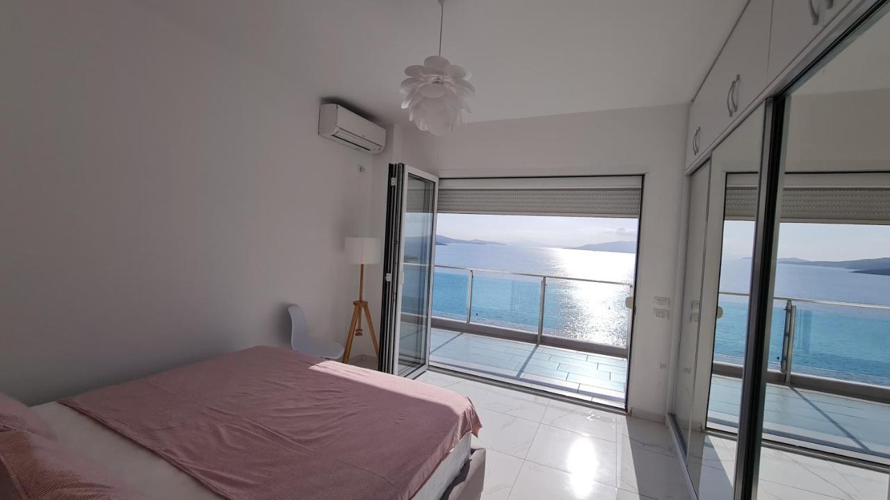Rocknest Sea View Penthouse Apartment Sarande Ngoại thất bức ảnh